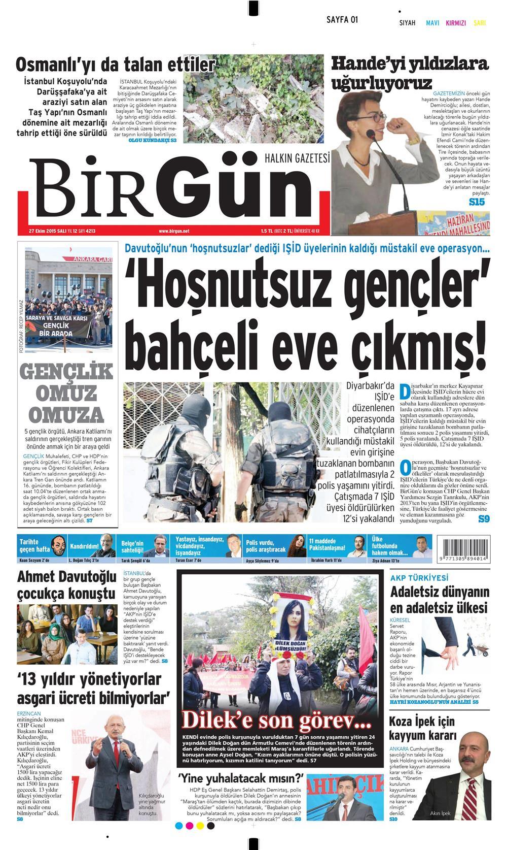 Gazeteler bugün ne yazdı? - 15