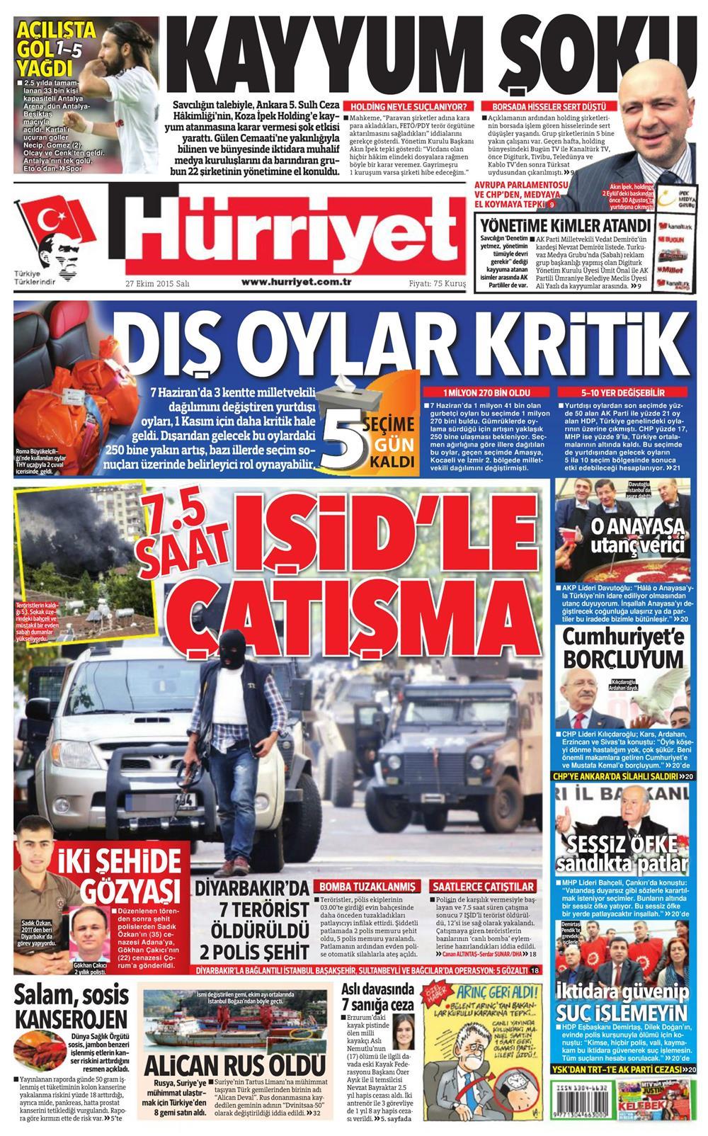 Gazeteler bugün ne yazdı? - 9