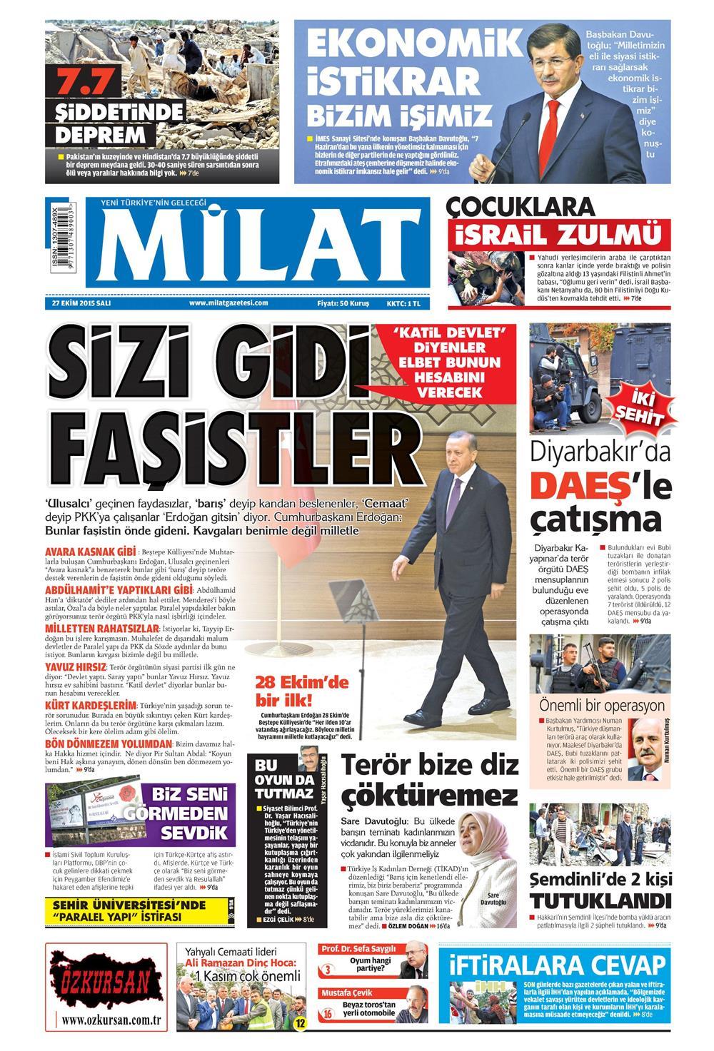 Gazeteler bugün ne yazdı? - 18