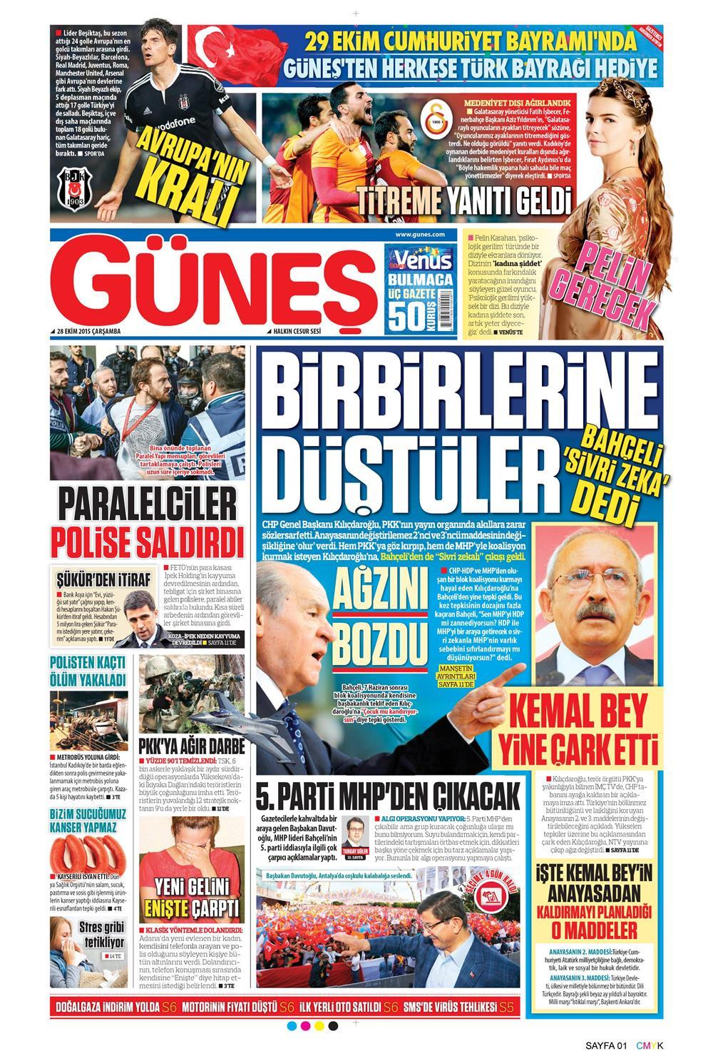 Gazeteler bugün ne yazdı? - 18