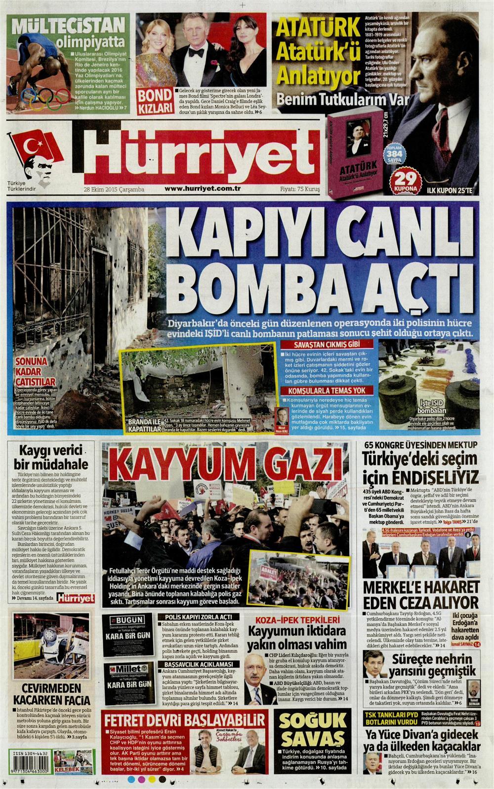 Gazeteler bugün ne yazdı? - 12