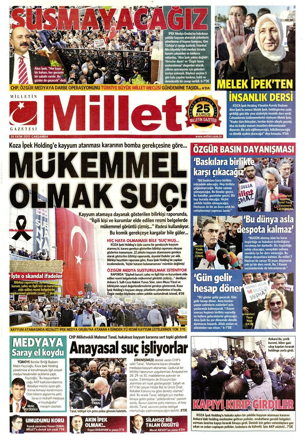 Gazeteler bugün ne yazdı? - 16