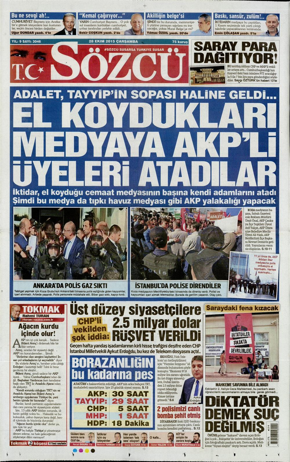 Gazeteler bugün ne yazdı? - 22