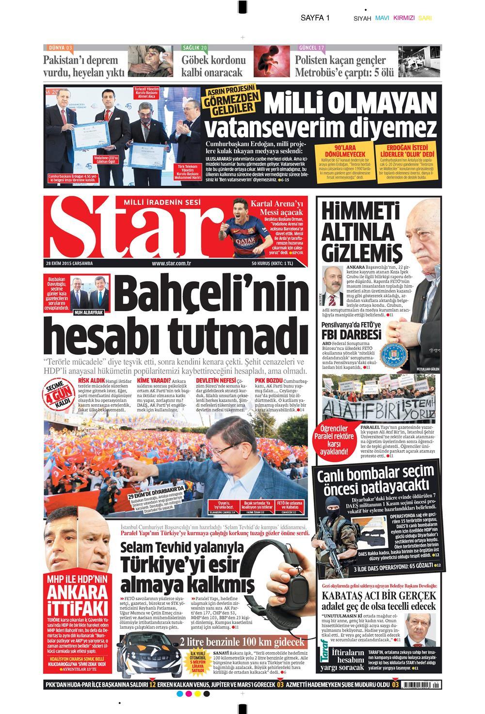 Gazeteler bugün ne yazdı? - 13