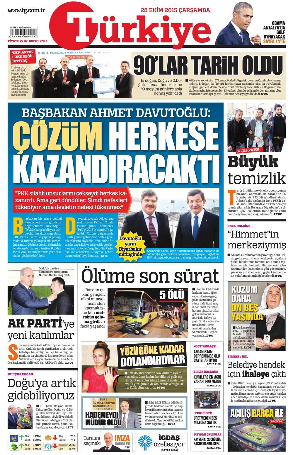 Gazeteler bugün ne yazdı? - 4