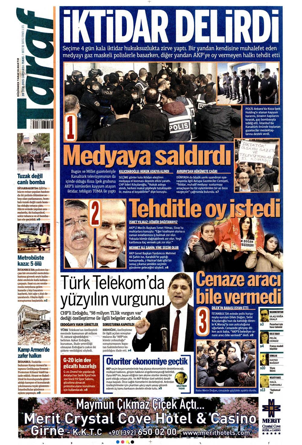 Gazeteler bugün ne yazdı? - 5