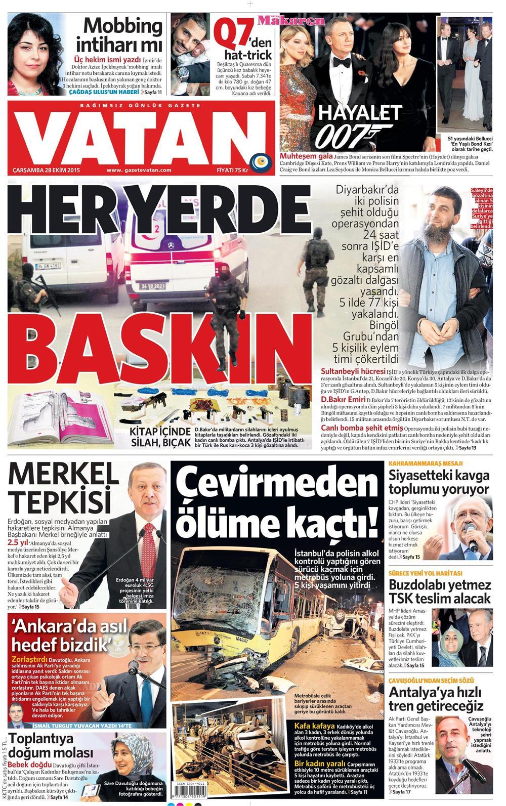 Gazeteler bugün ne yazdı? - 2