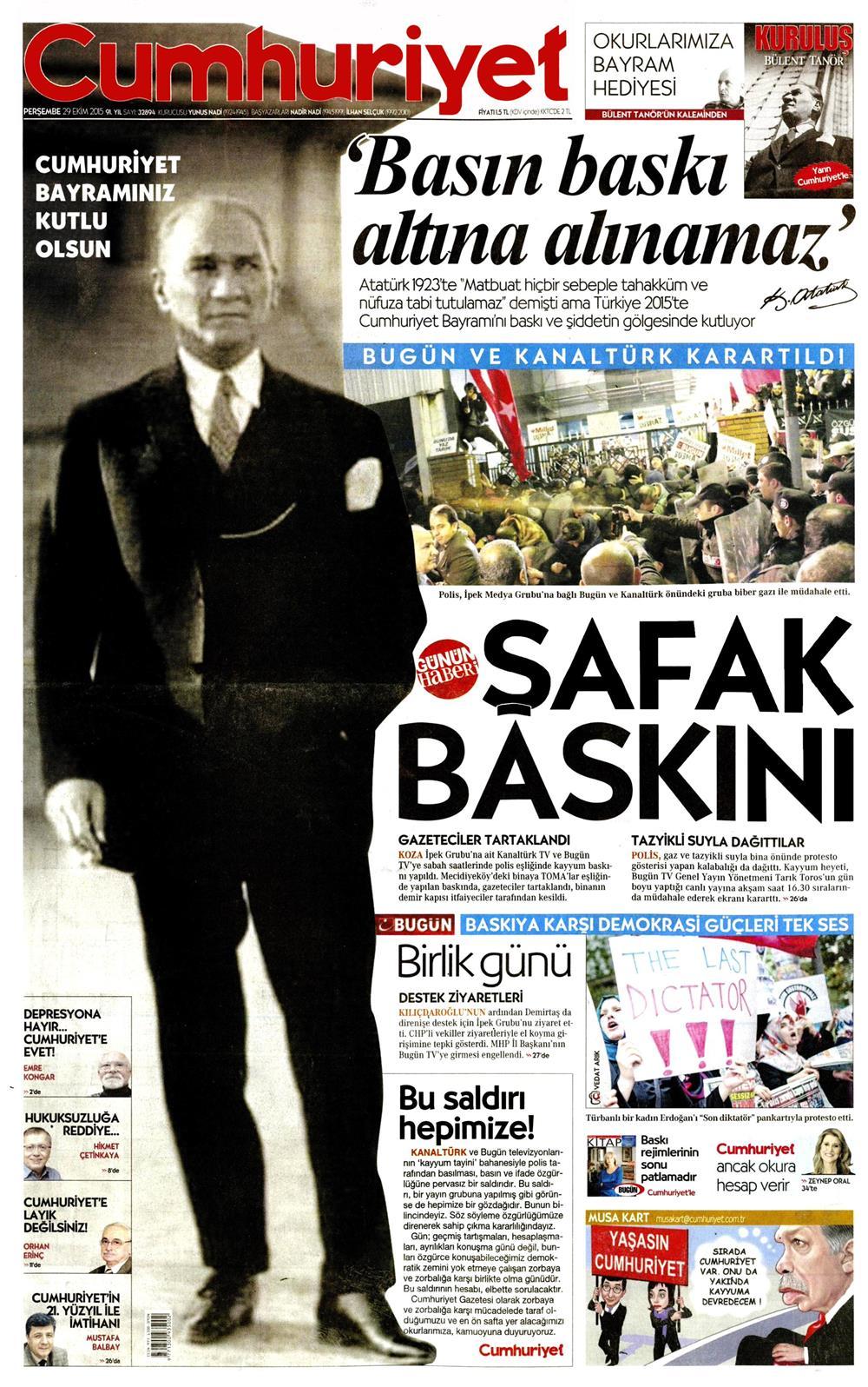 Gazeteler bugün ne yazdı? - 12