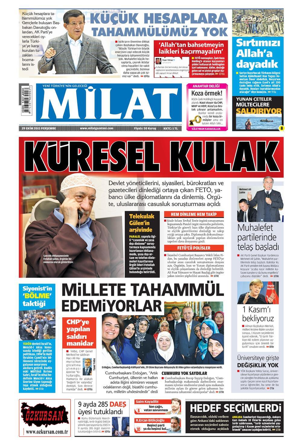 Gazeteler bugün ne yazdı? - 15