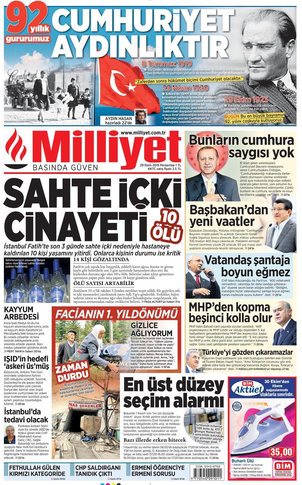 Gazeteler bugün ne yazdı? - 8