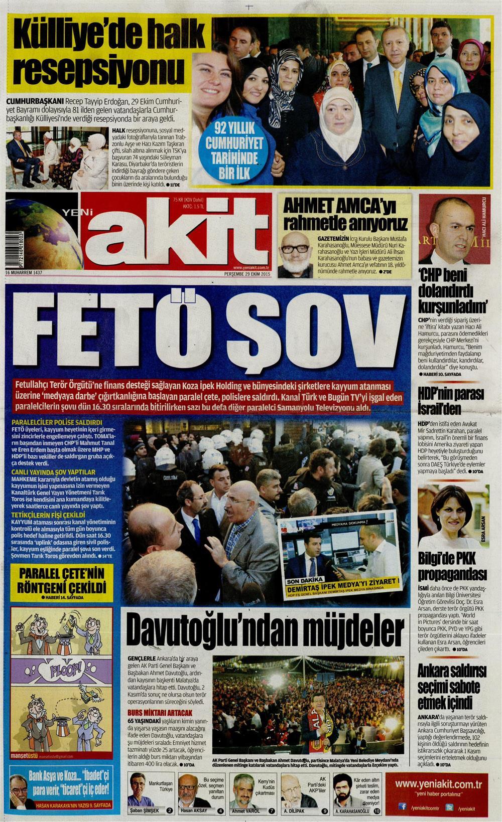 Gazeteler bugün ne yazdı? - 7