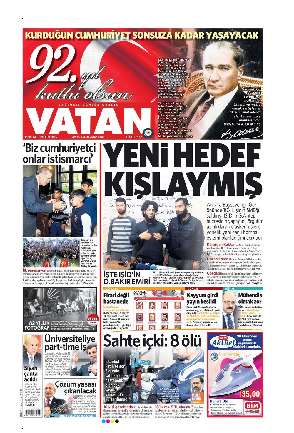 Gazeteler bugün ne yazdı? - 3