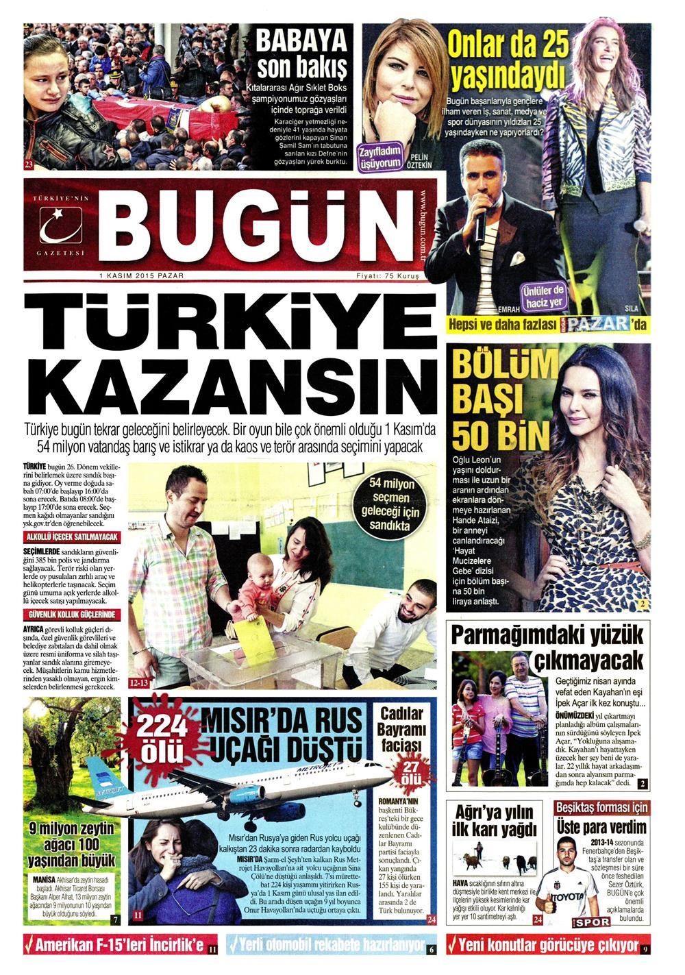 Gazeteler bugün ne yazdı? - 20