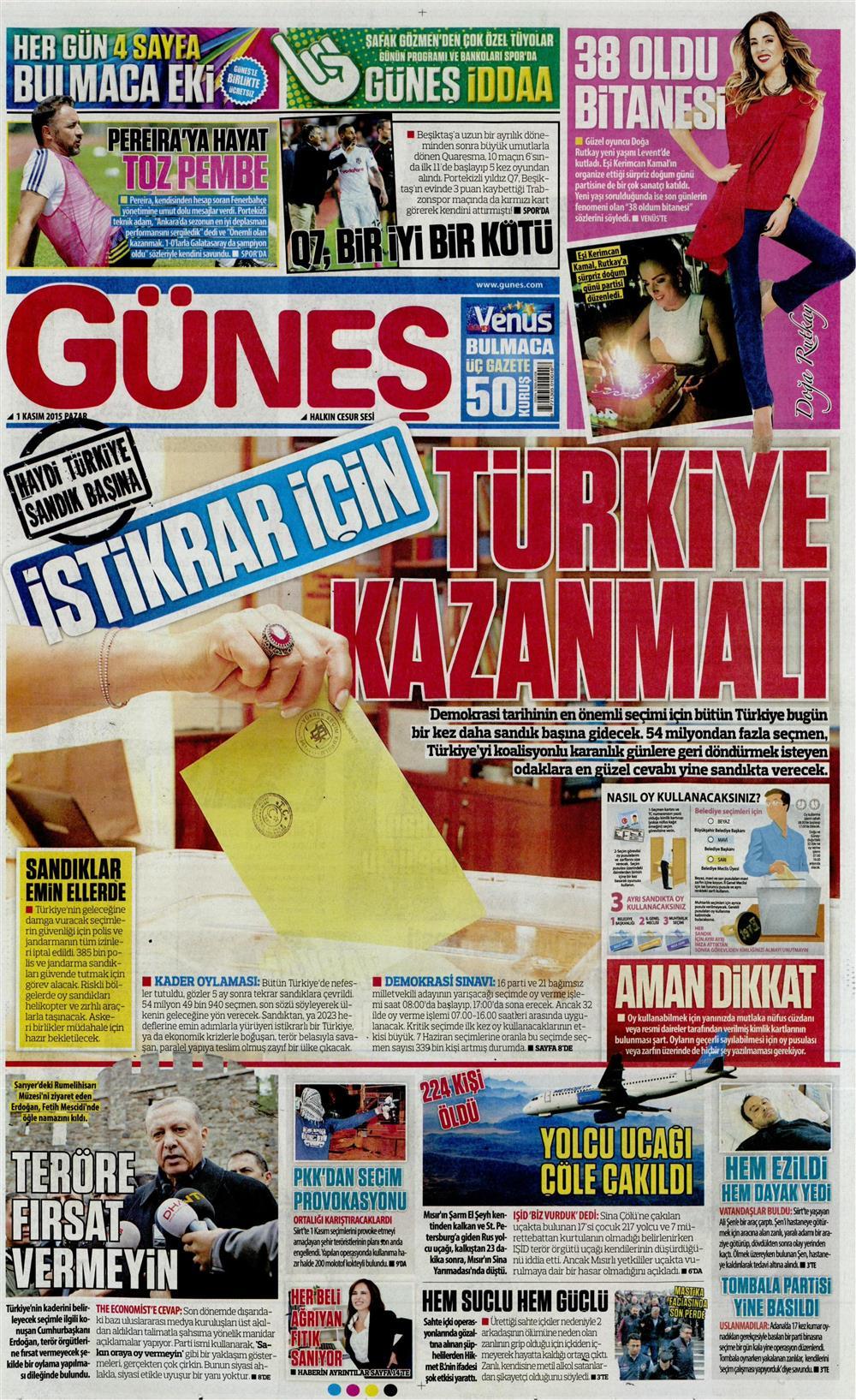 Gazeteler bugün ne yazdı? - 3