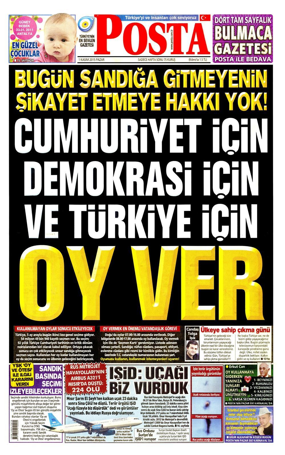 Gazeteler bugün ne yazdı? - 6