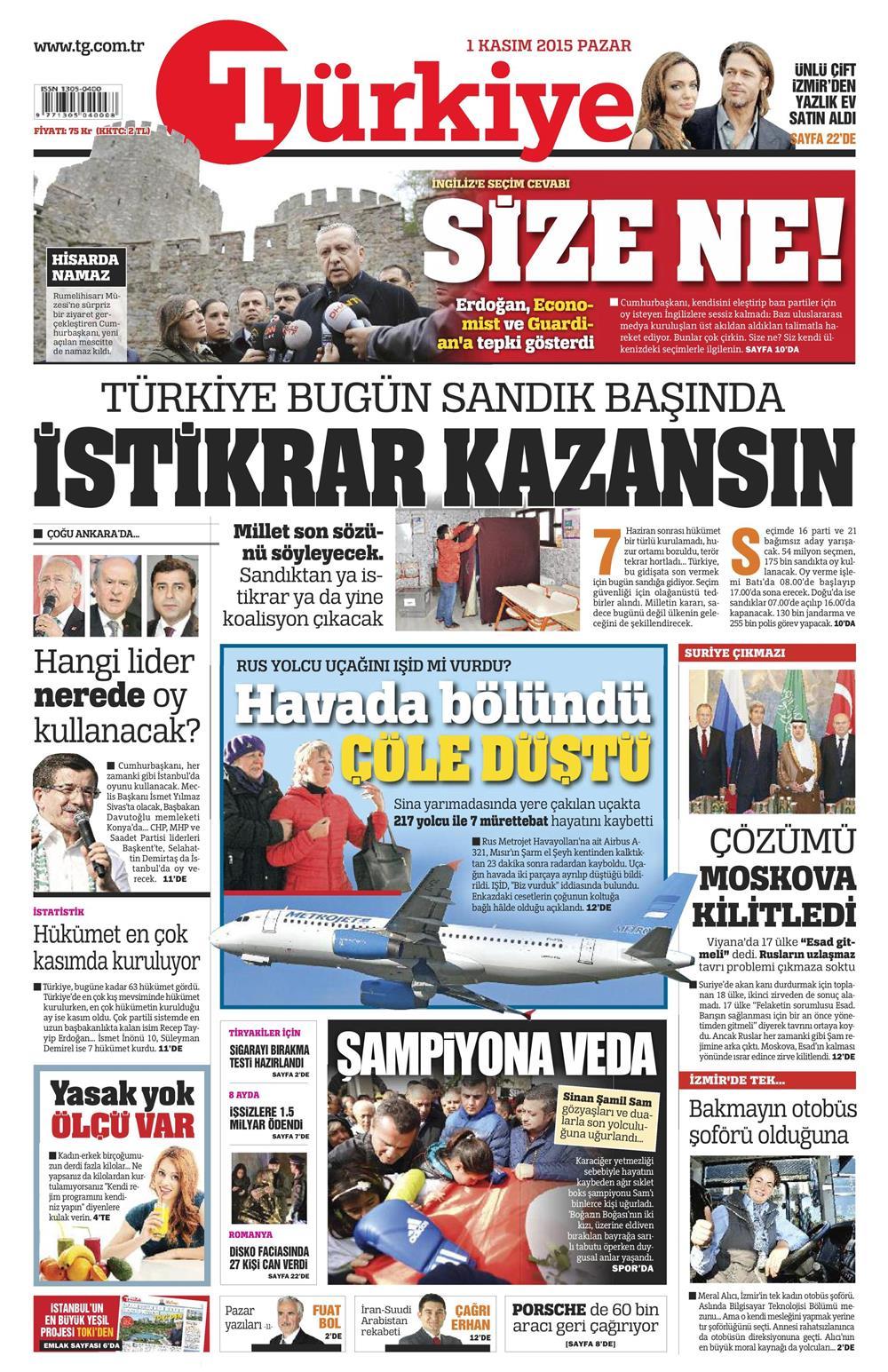 Gazeteler bugün ne yazdı? - 26