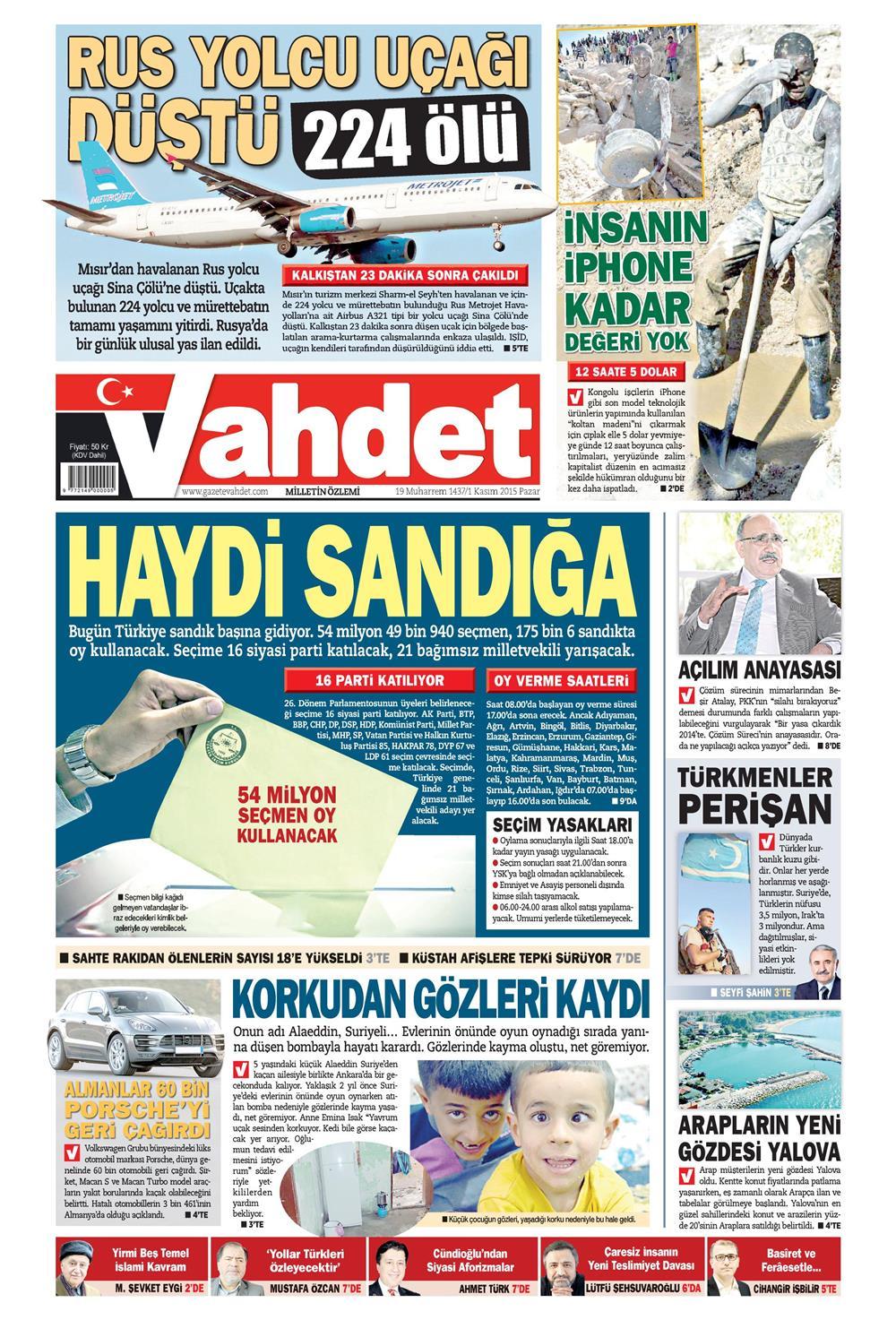 Gazeteler bugün ne yazdı? - 21