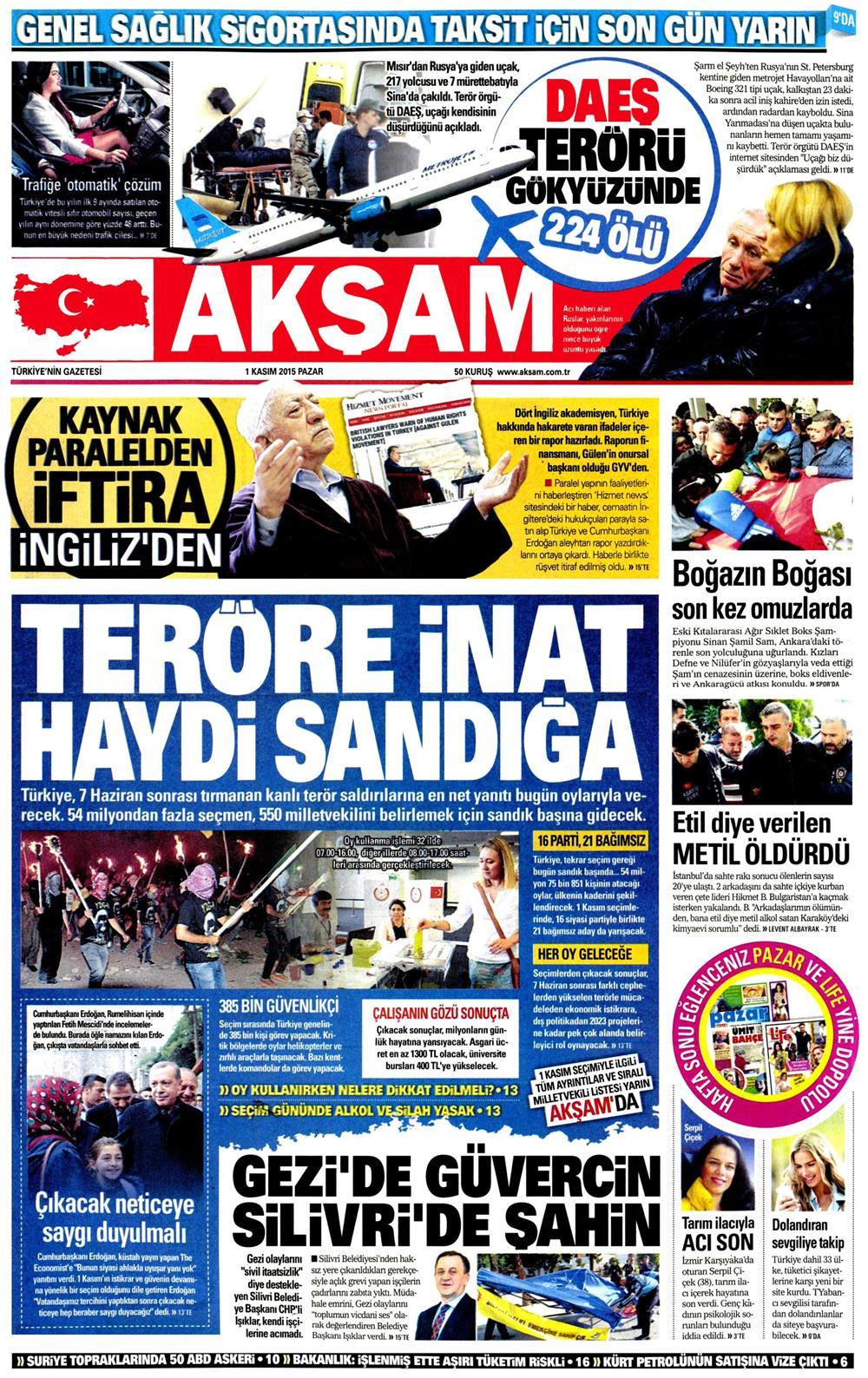 Gazeteler bugün ne yazdı? - 10