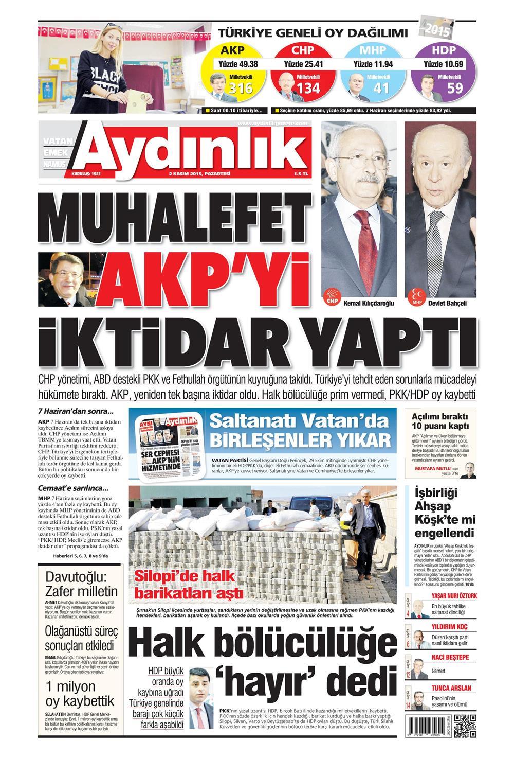 Gazeteler bugün ne yazdı? - 5