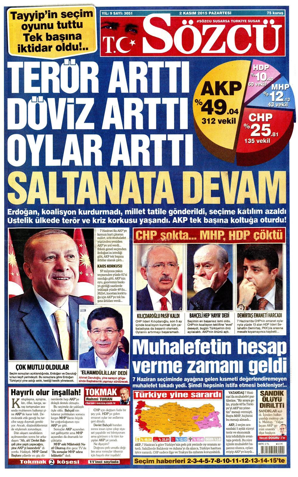 Gazeteler bugün ne yazdı? - 3