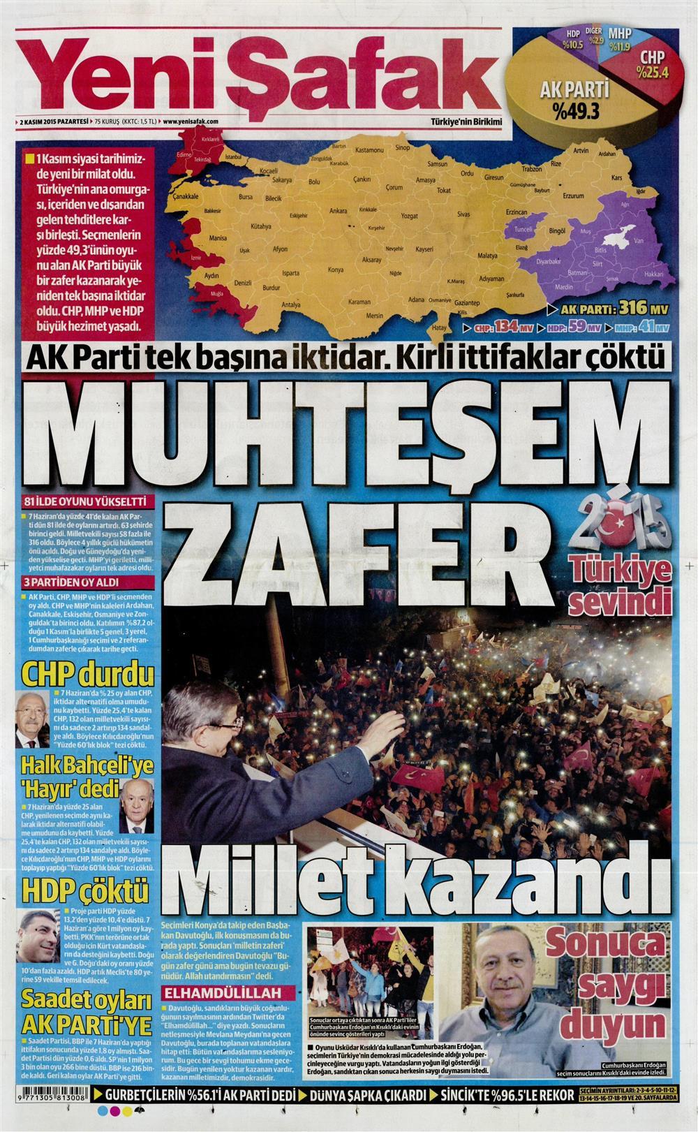 Gazeteler bugün ne yazdı? - 2