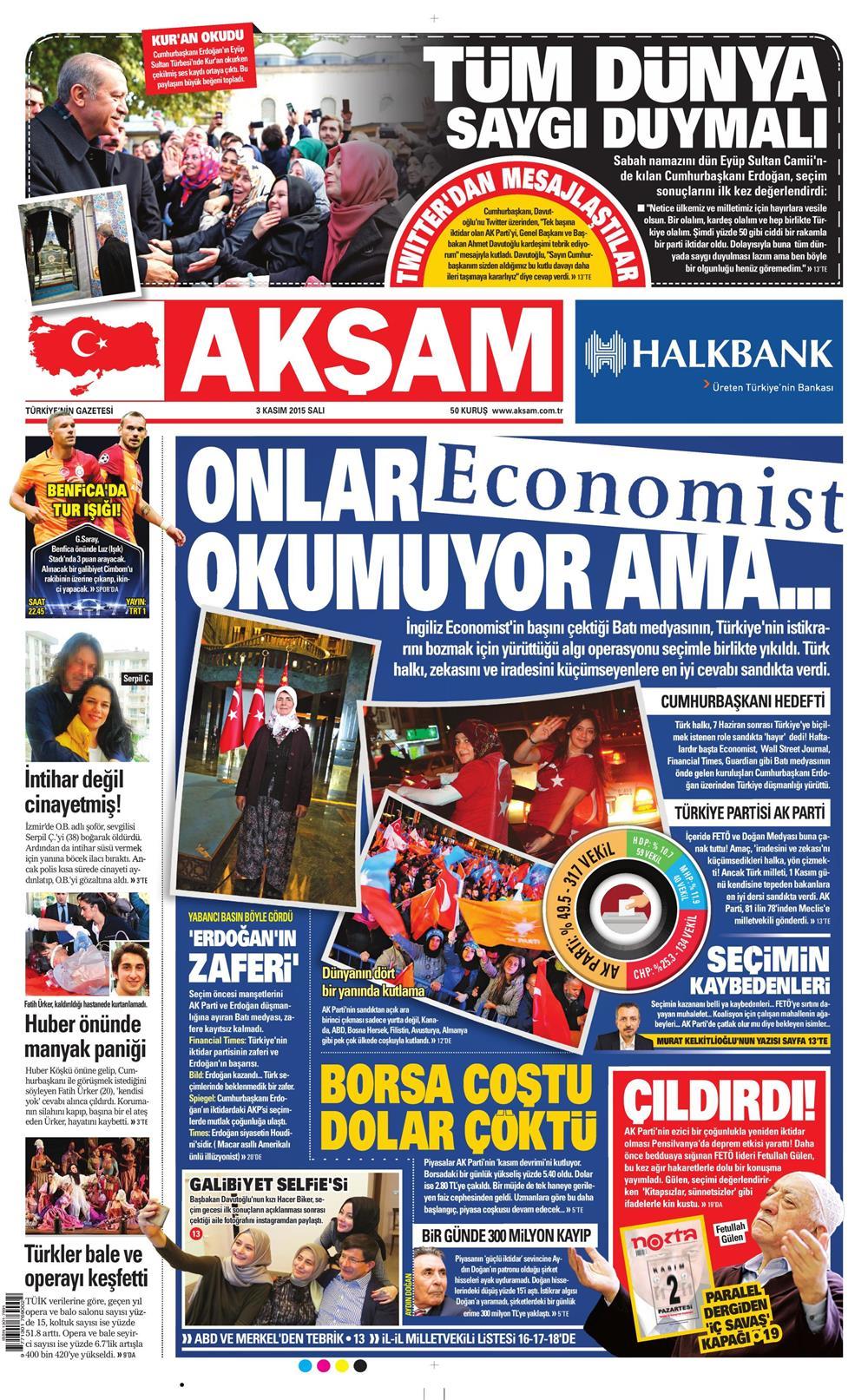 Gazeteler bugün ne yazdı? - 1