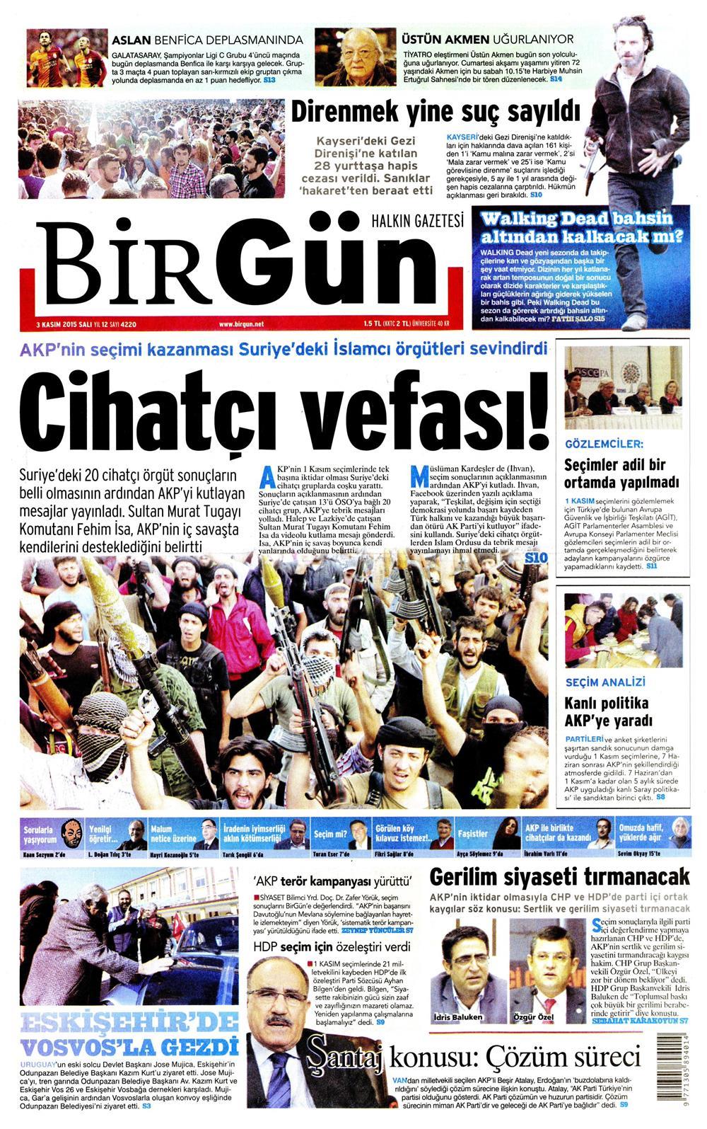 Gazeteler bugün ne yazdı? - 20