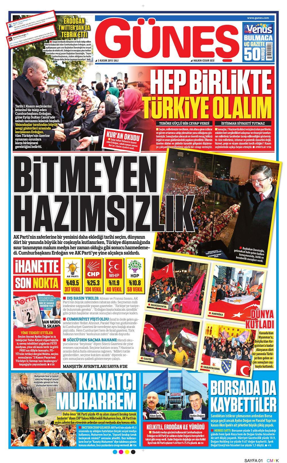 Gazeteler bugün ne yazdı? - 13