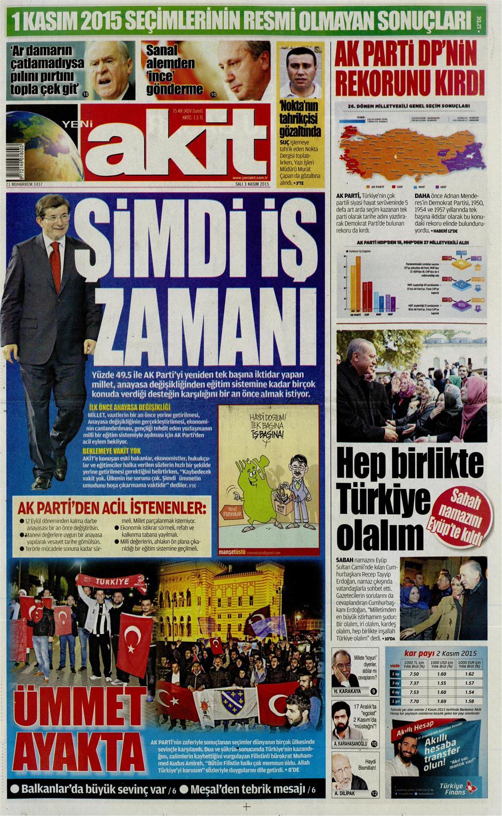 Gazeteler bugün ne yazdı? - 22