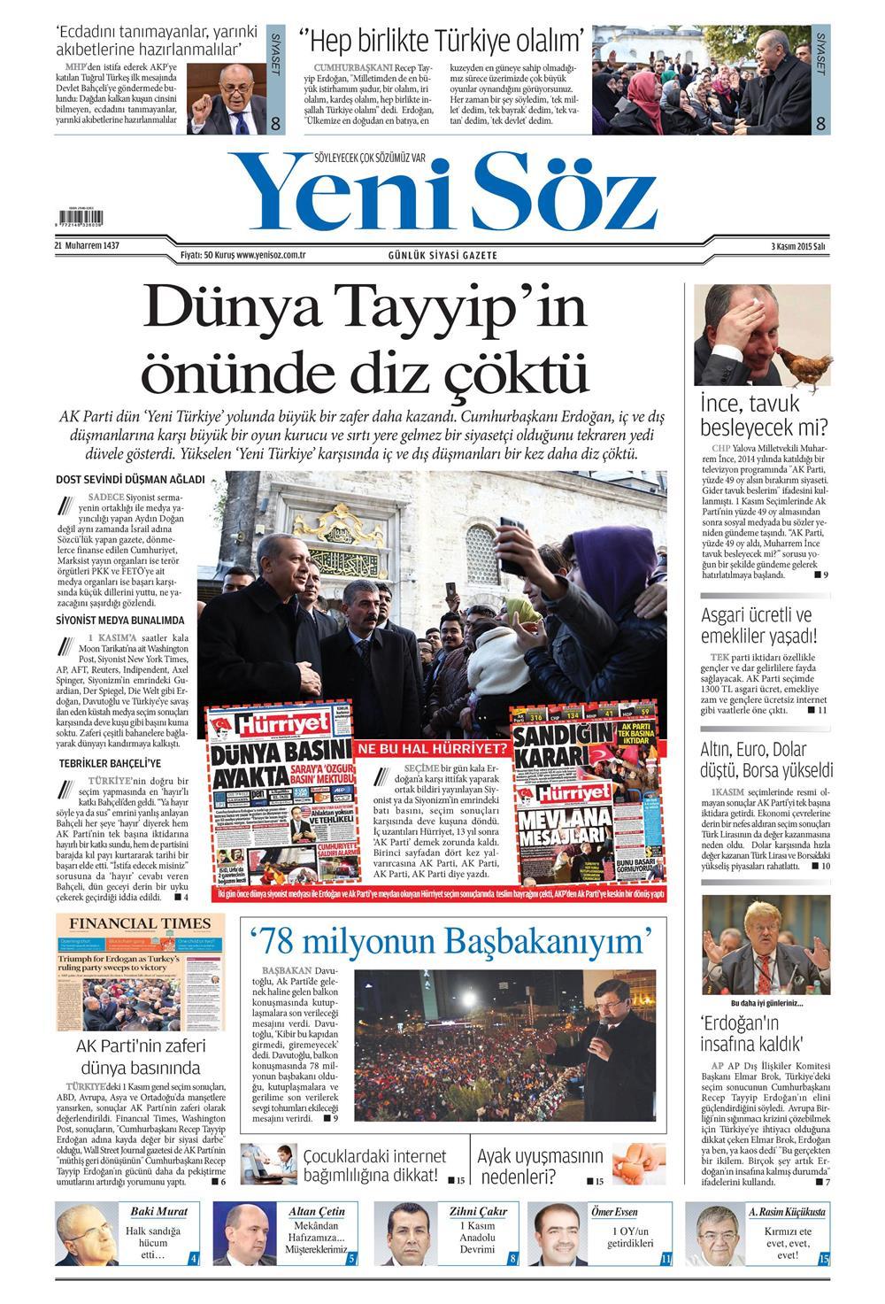 Gazeteler bugün ne yazdı? - 6