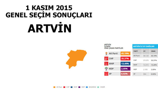 Hangi şehir hangi partiye oy verdi? - 30