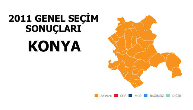 Hangi şehir hangi partiye oy verdi? - 157