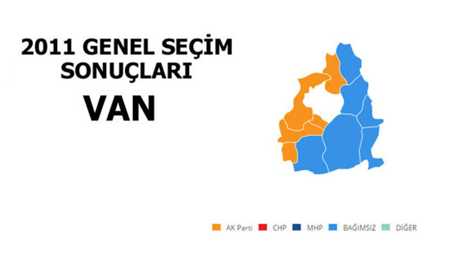 Hangi şehir hangi partiye oy verdi? - 232