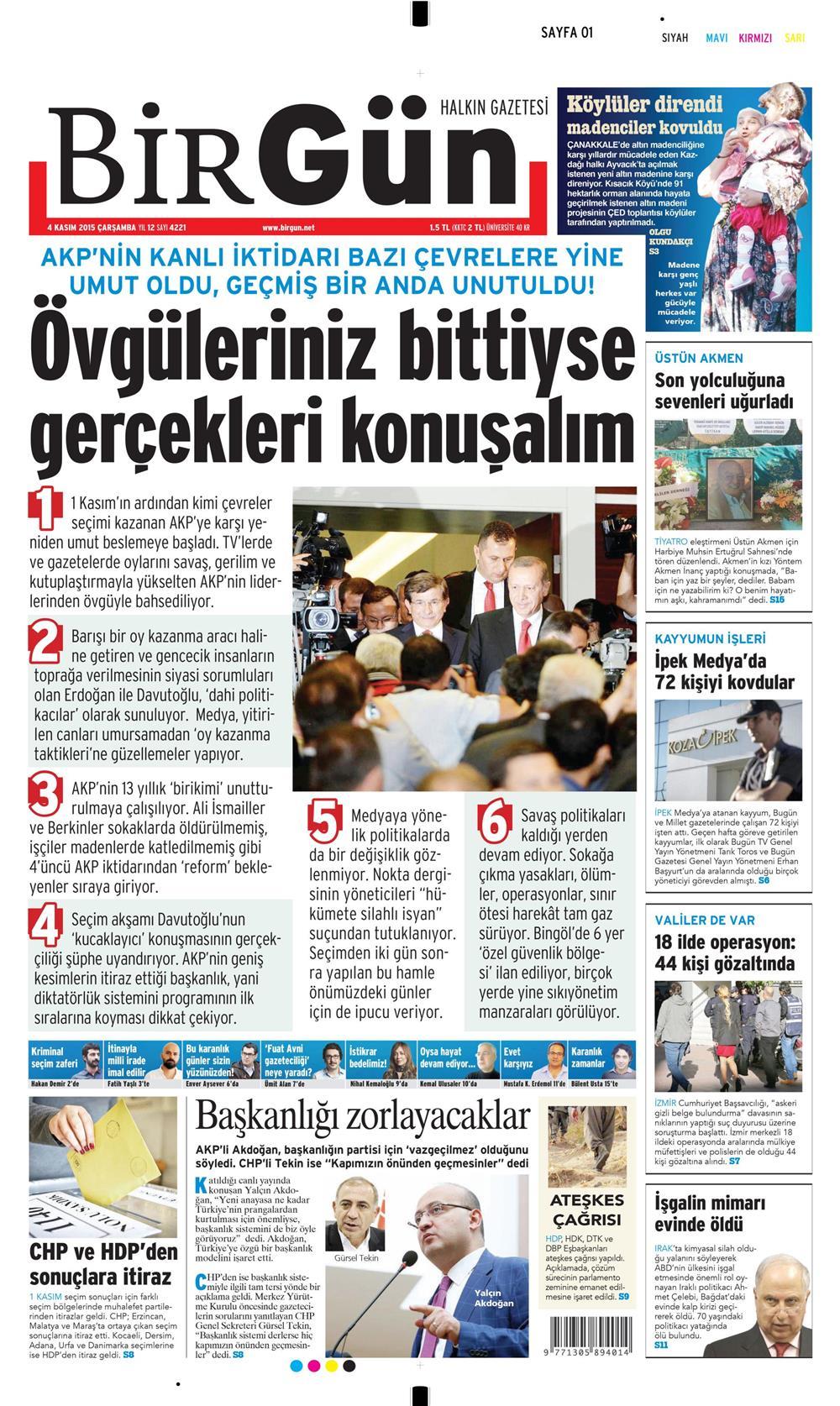 Gazeteler bugün ne yazdı? - 5