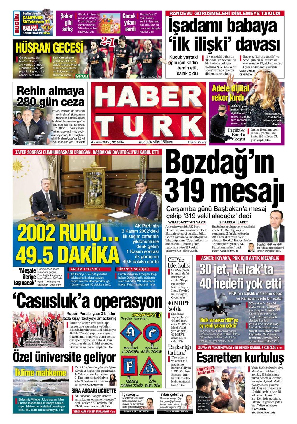 Gazeteler bugün ne yazdı? - 1