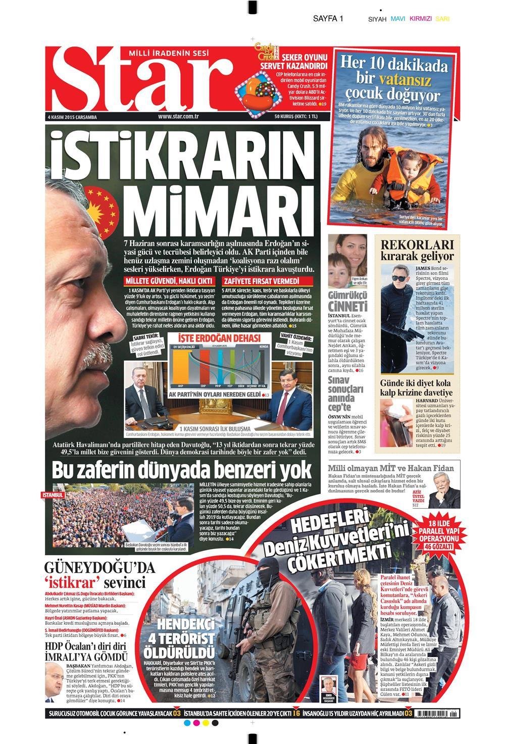 Gazeteler bugün ne yazdı? - 4