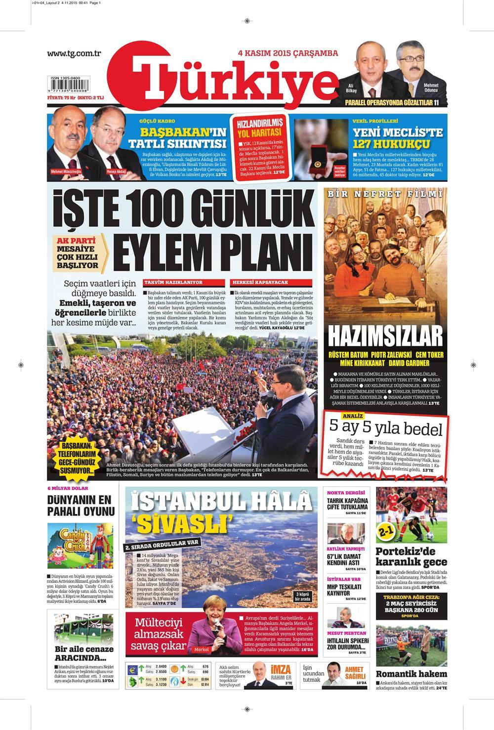 Gazeteler bugün ne yazdı? - 20