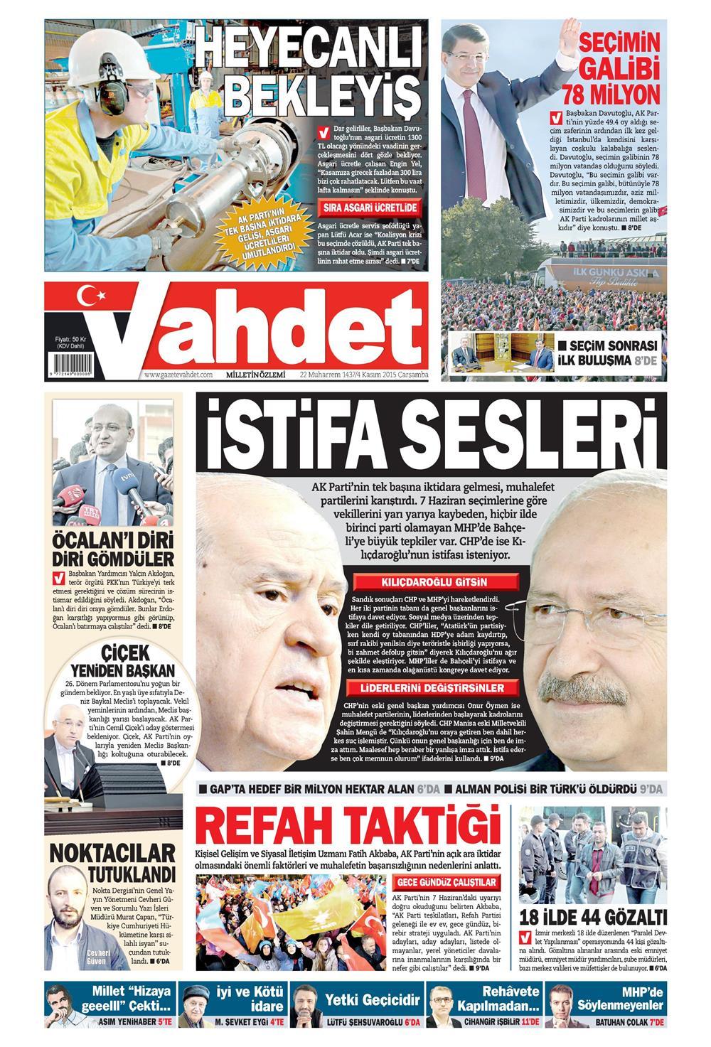 Gazeteler bugün ne yazdı? - 19