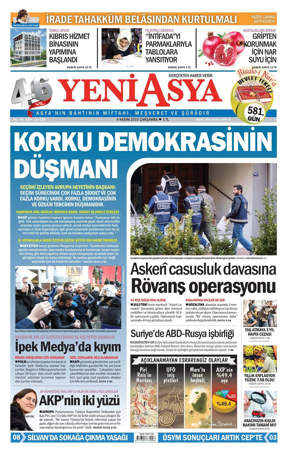 Gazeteler bugün ne yazdı? - 8