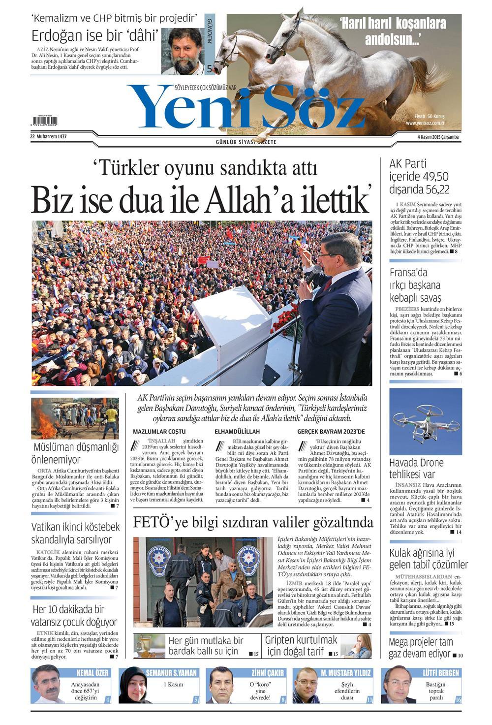 Gazeteler bugün ne yazdı? - 22