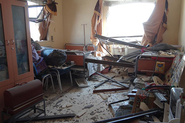 Rusya Suriye'de hastaneyi vurdu - 501