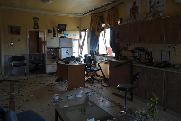 Rusya Suriye'de hastaneyi vurdu - 822