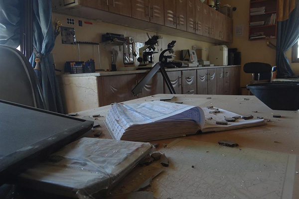 Rusya Suriye'de hastaneyi vurdu - 600