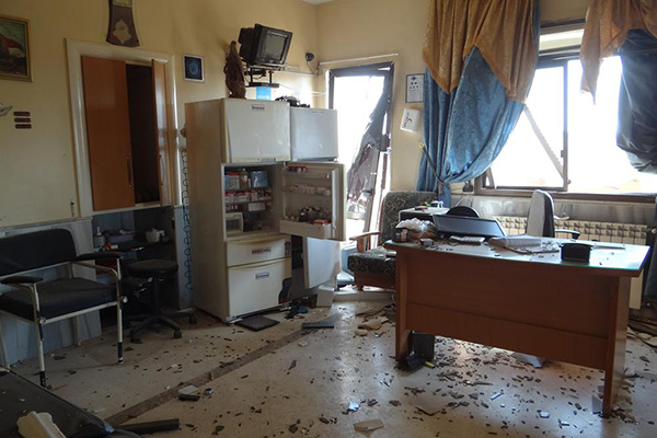 Rusya Suriye'de hastaneyi vurdu - 656