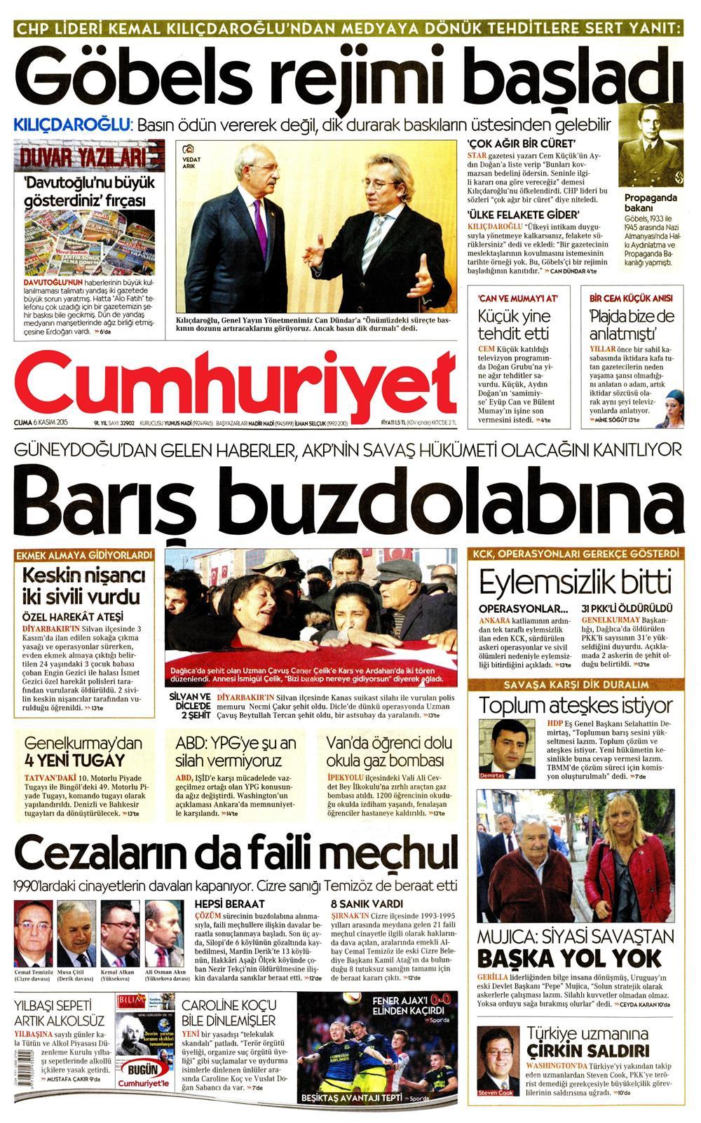 Gazeteler bugün ne yazdı? - 4