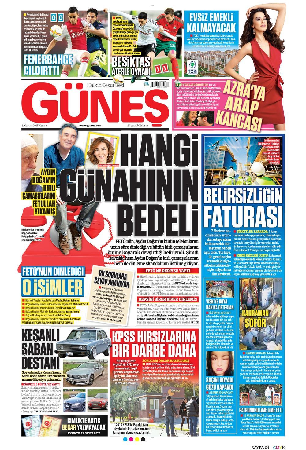 Gazeteler bugün ne yazdı? - 9