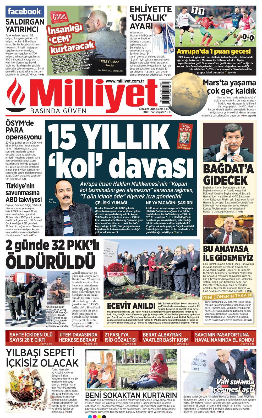 Gazeteler bugün ne yazdı? - 14