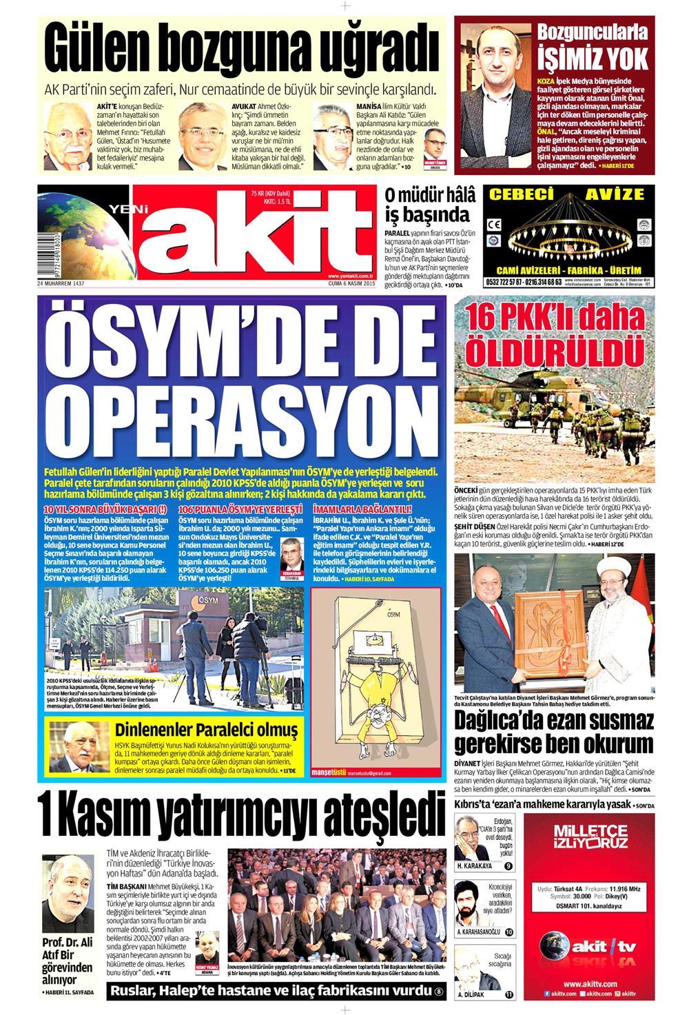 Gazeteler bugün ne yazdı? - 17