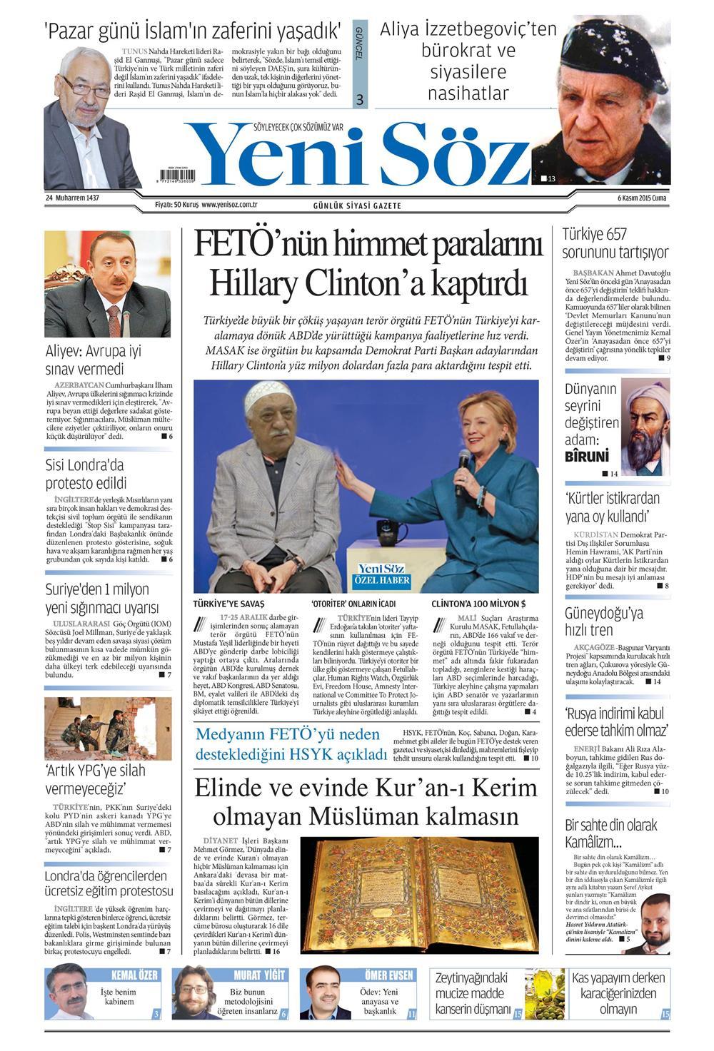 Gazeteler bugün ne yazdı? - 3