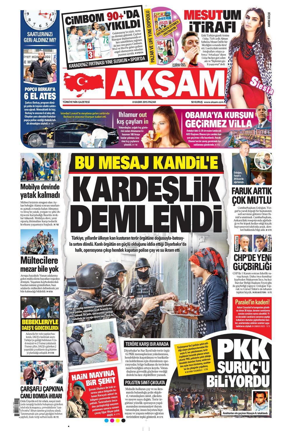 Gazeteler bugün ne yazdı? - 561